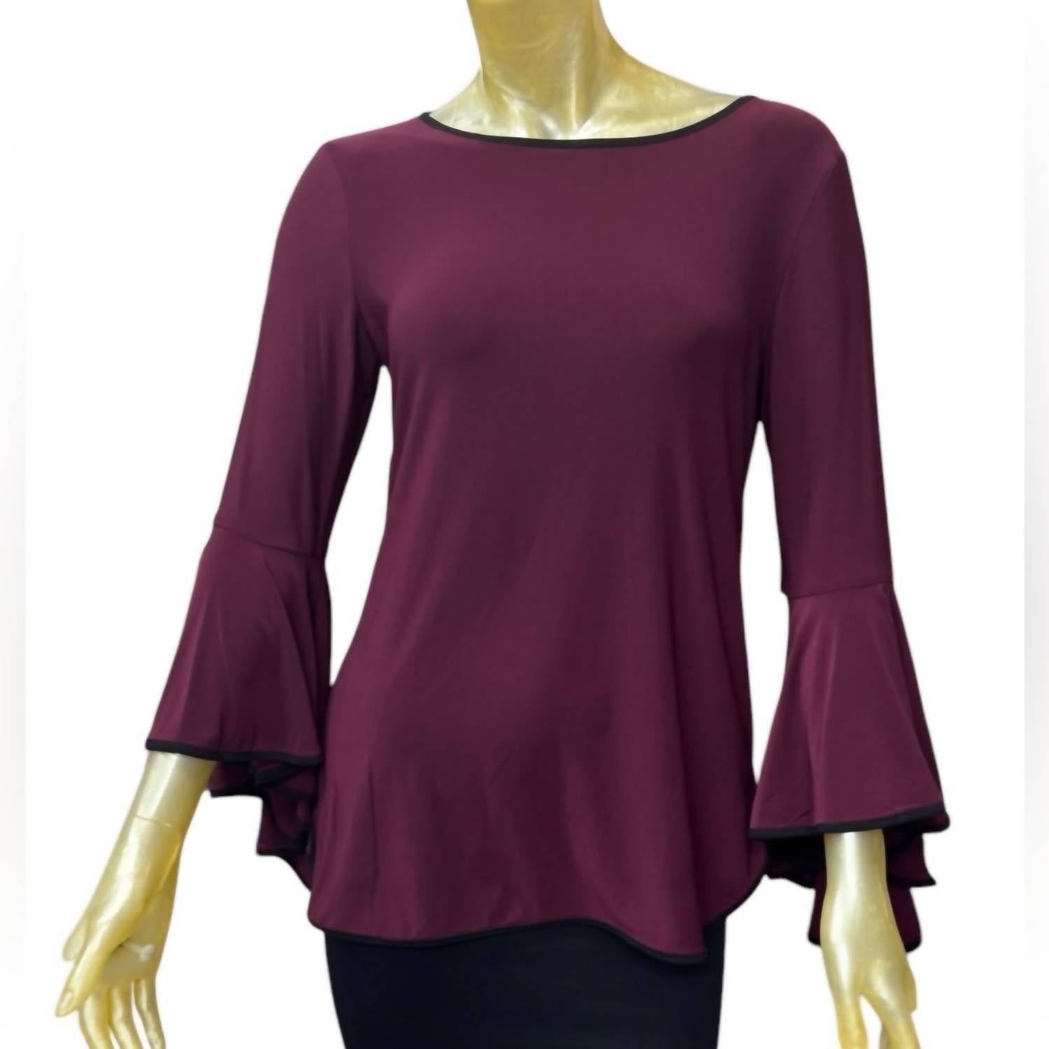 Sam & Jess - Elegant Bell Sleeve Top