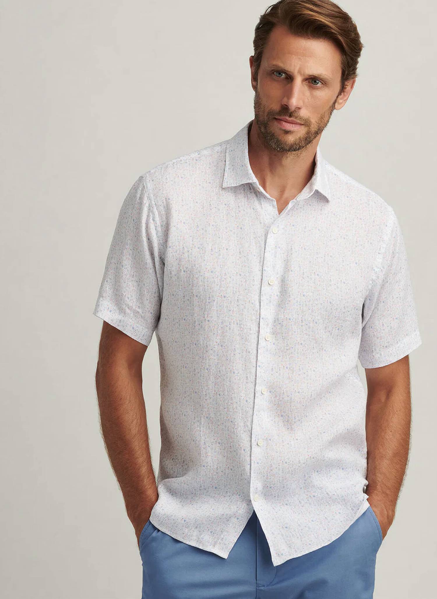 Peter Millar - Soiree Linen Sport Shirt