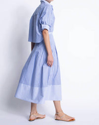 Karina Grimaldi - Malaga Stripe Midi Skirt