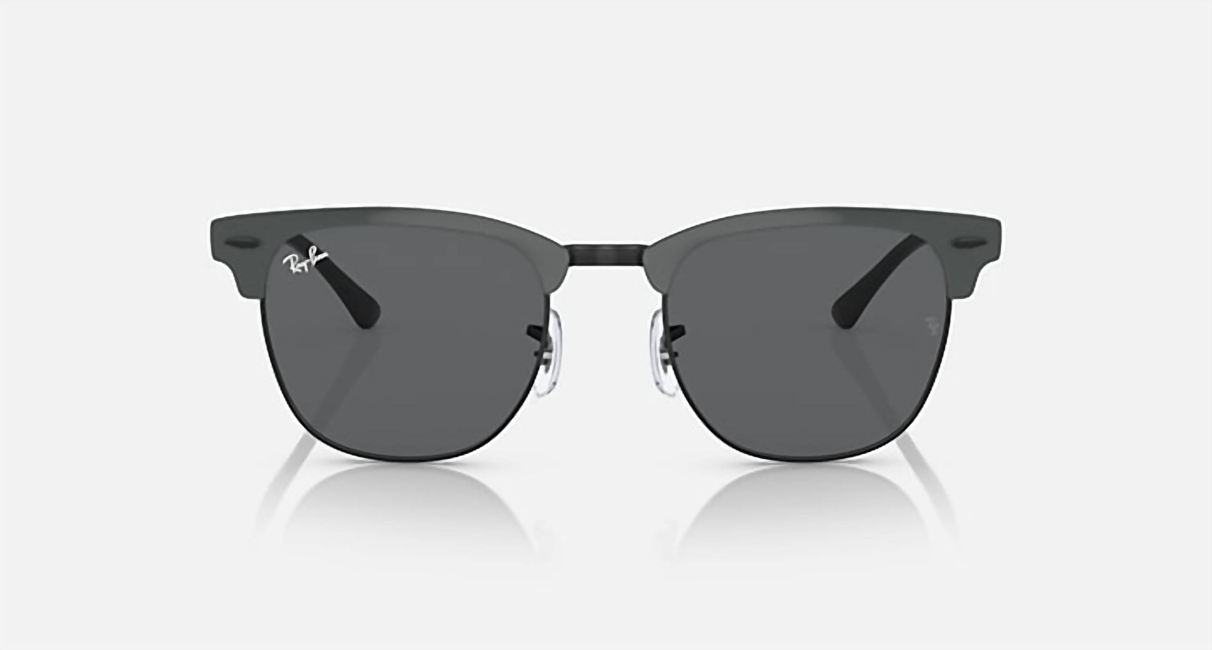 Ray Ban - Clubmaster Metal Non Polarized Sunglasses Rb3716 9256b1