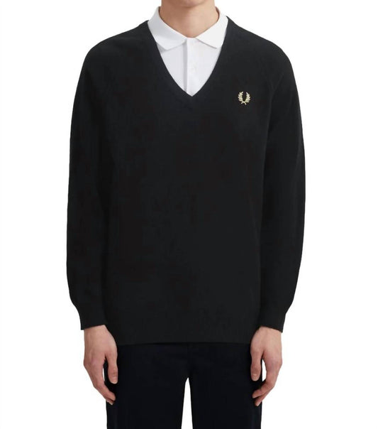 Fred Perry - V-Neck Sweater