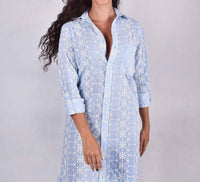 Emily Phillips - Embroidery Girlfriend Mini Dress
