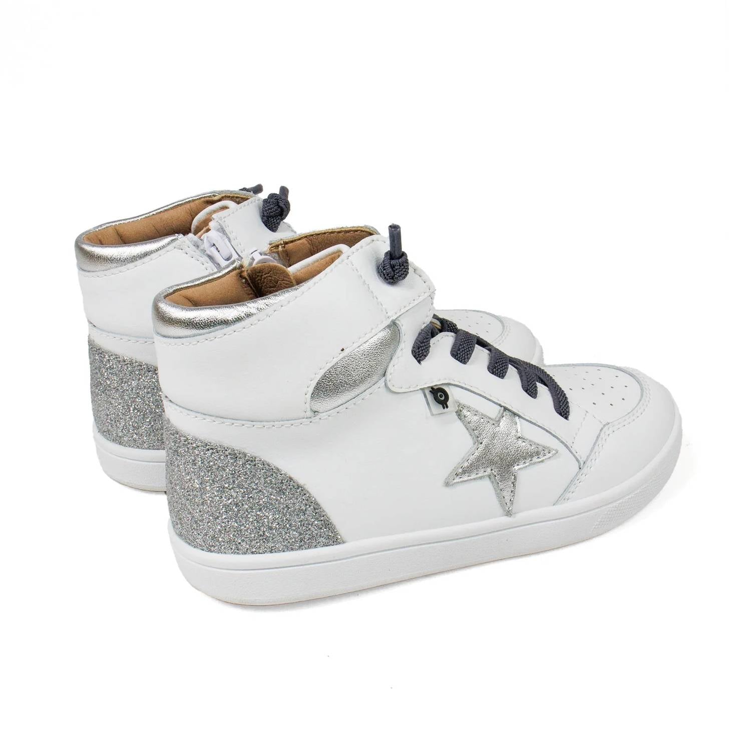 Oldsoles - Toddler's Starling High Top Leather Sneaker