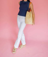 Chisme - Women's Boho Woven Straw Bag