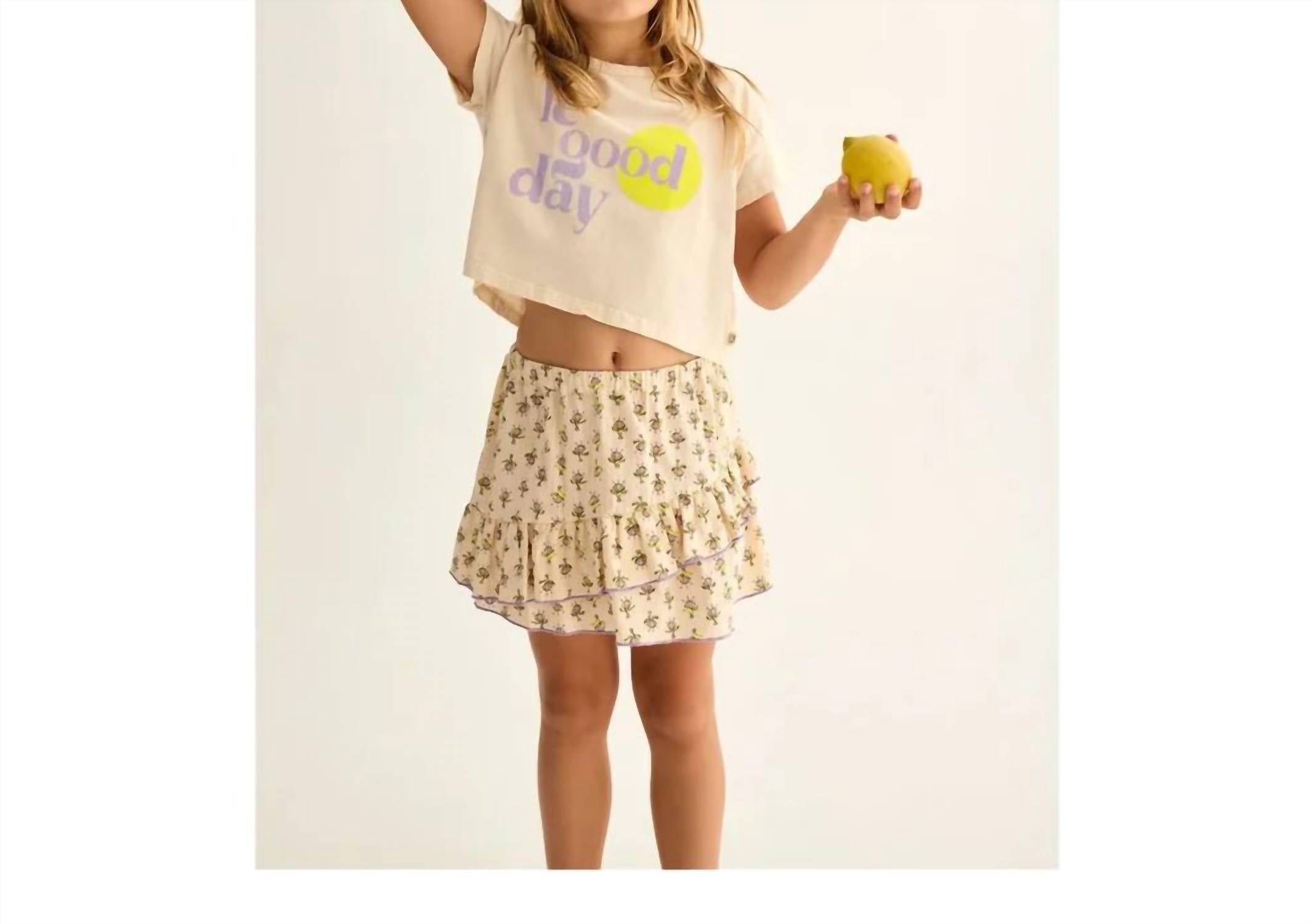 Cozmo - Molly Cotton Floral Skirt
