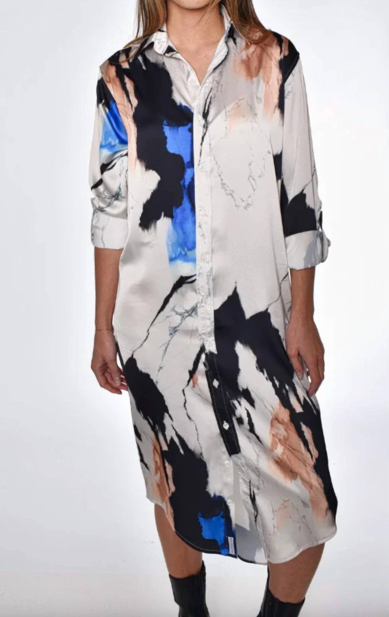 Emily Phillips - Splatter Midi Dress