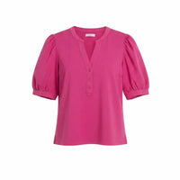 Tyler Boe - Paulina Quarter Placket Tee