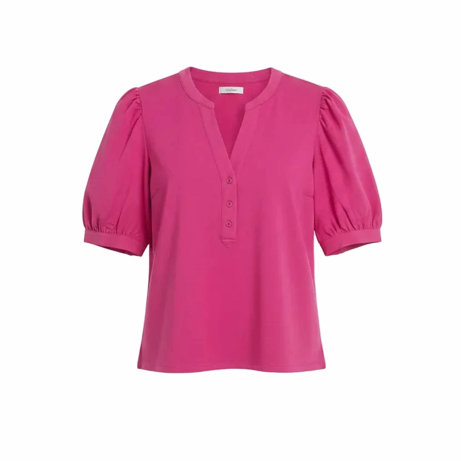 Tyler Boe - Paulina Quarter Placket Tee