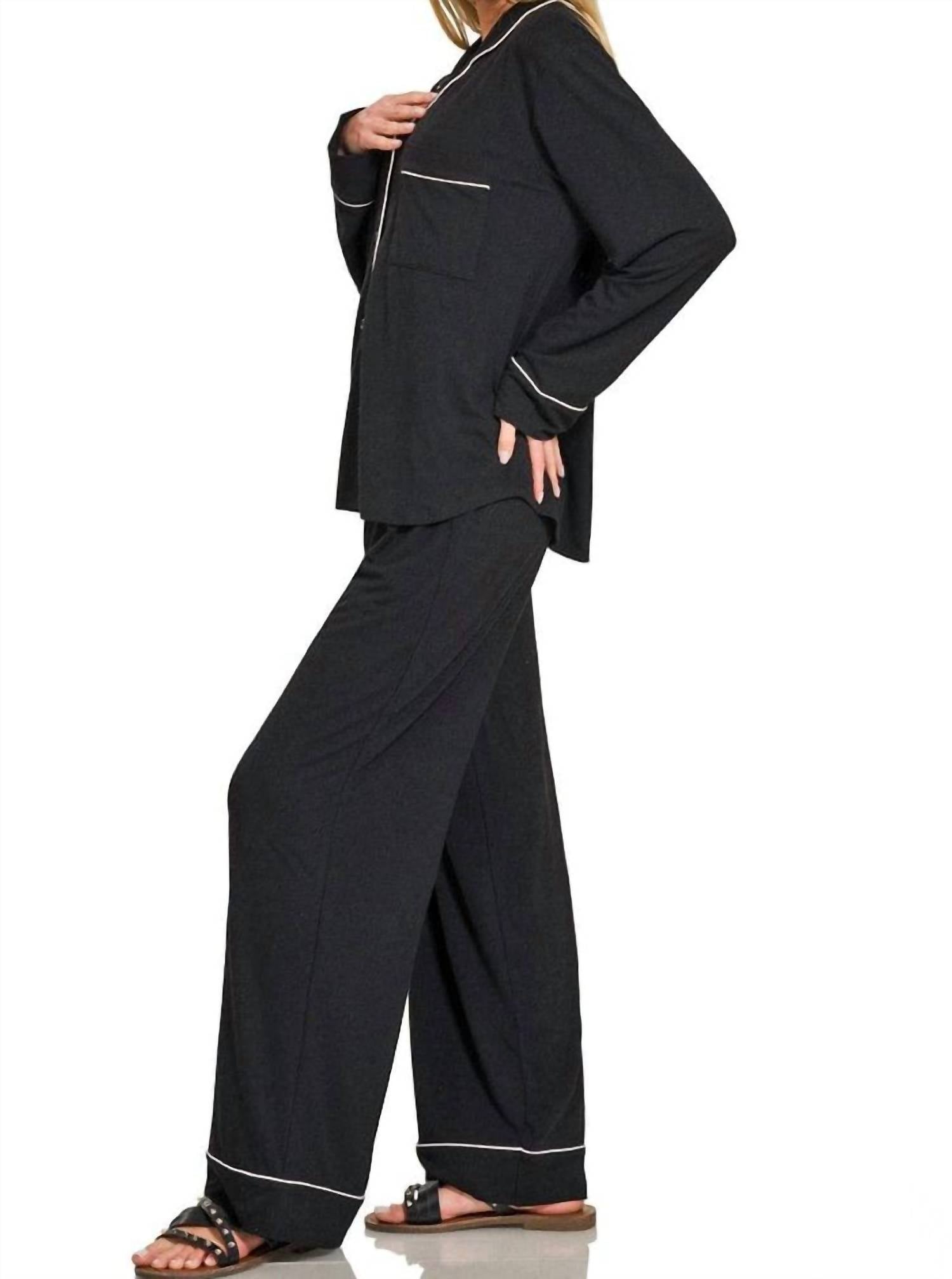 Zenana - Holiday Pajama Set