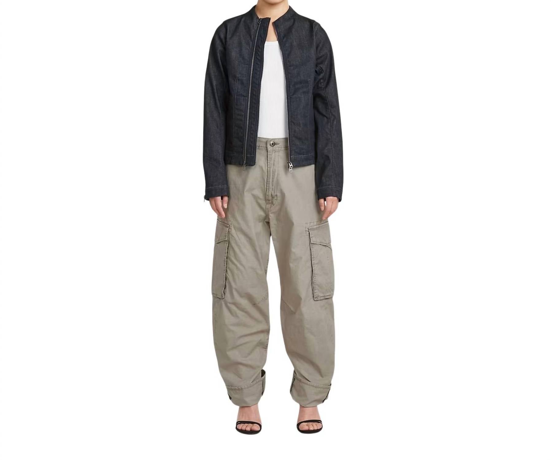 G-Star Cargo 3d Boyfriend Pants in beige - women's pants - view 4