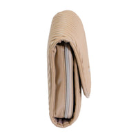 Joan & David - Women's Diagonal Quilted Hanging Toiletry Case