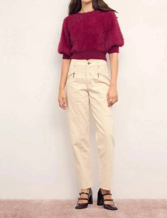 Minkpink - Alva Fluffy Cropped Sweater