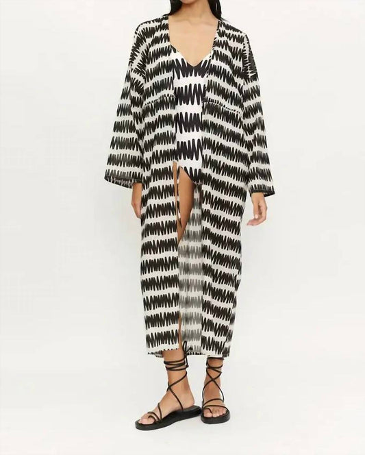 Compania Fantastica - Striped Kimono Robe