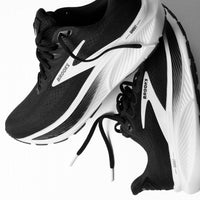 BROOKS Men's Ghost 17 Running Shoes in black grey white 4 - men's shoe - alternate view