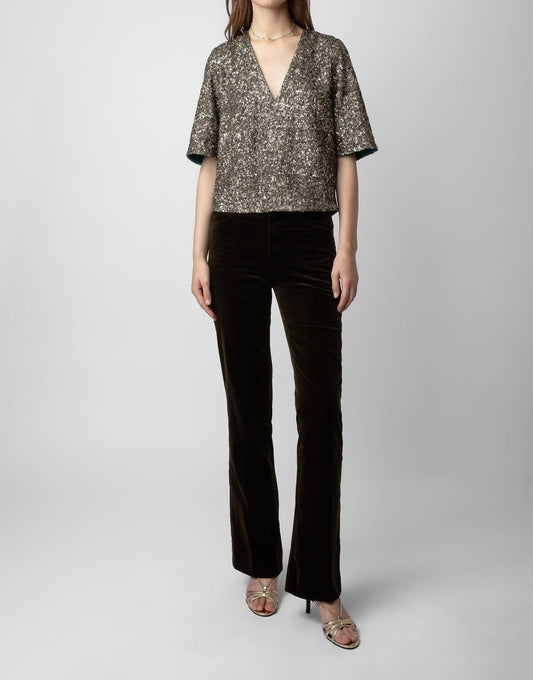 Tytane Sequin Blouse