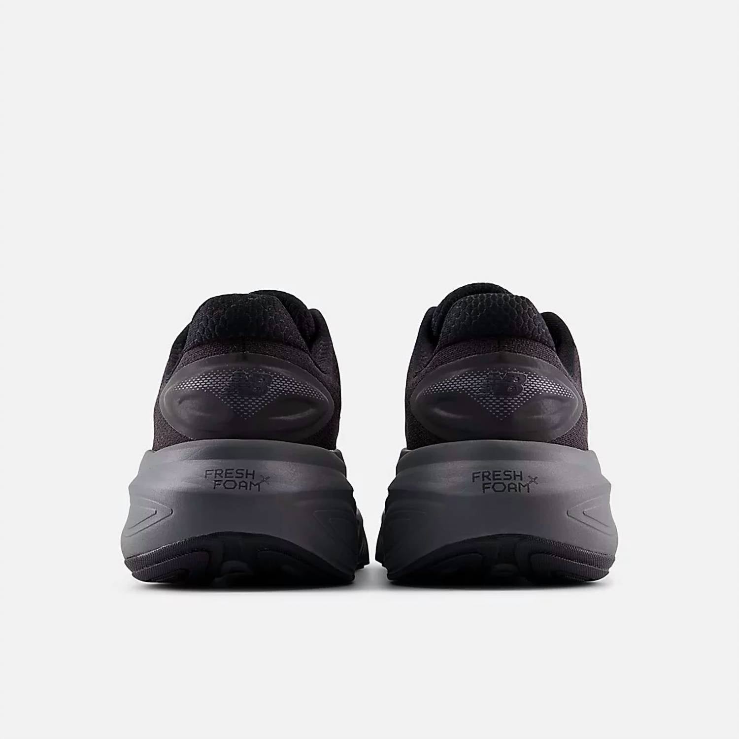 New Balance Men's Fresh Foam X More V6 Running Shoes in black grey - men's sneaker - view 4