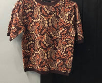 Strut & Bolt - Intarsia Paisley Sweater