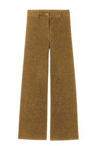 Nili Lotan - Megan Corduroy Mid Rise Wide Leg Pants