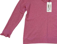 Alashan Cashmere - Women's Ruffle V Neck Sweater