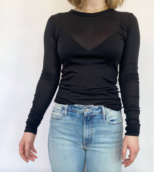 Enza Costa - Bold Long Sleeve Crew