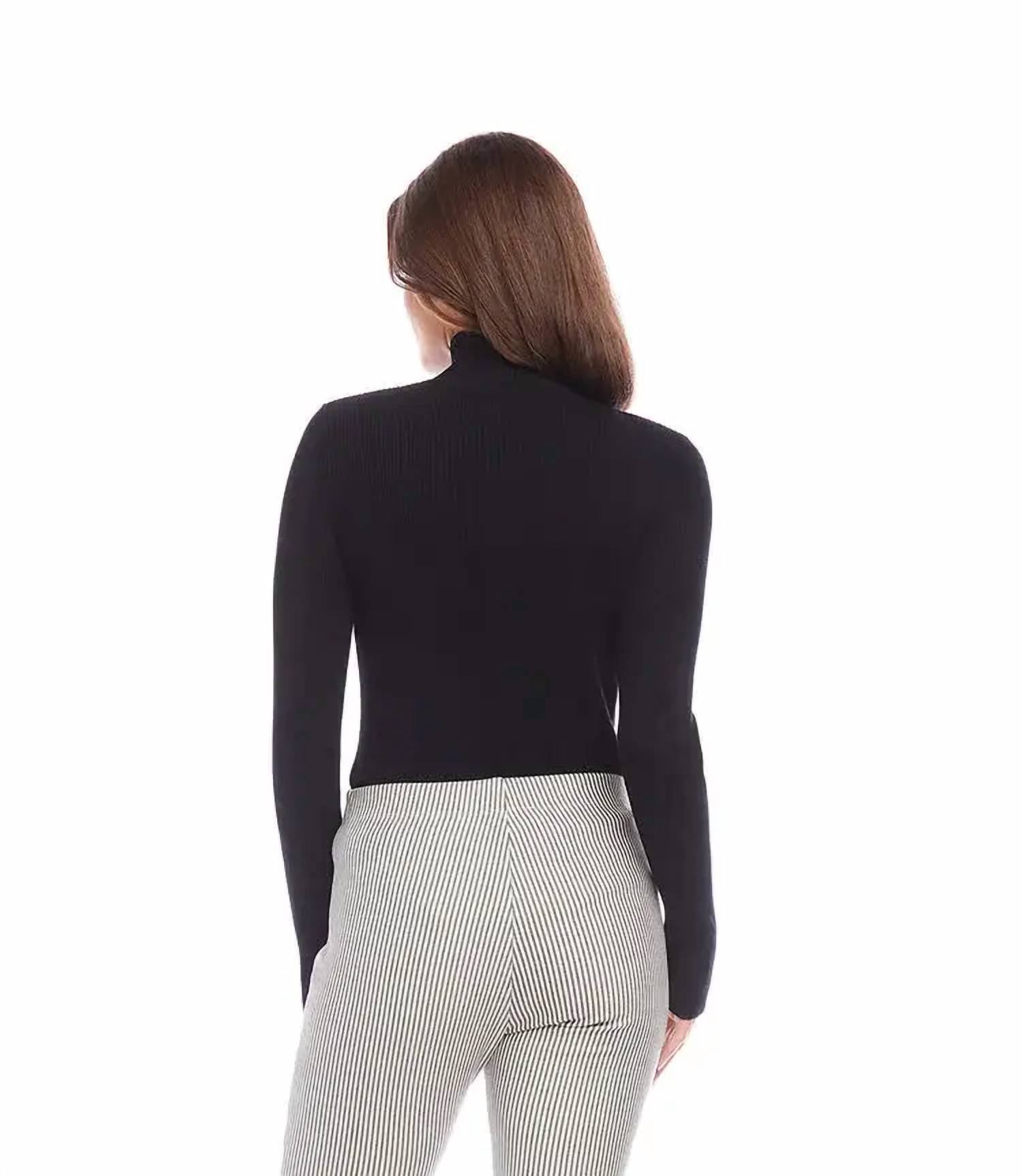 Karen Kane - Rumer Ribbed Turtleneck Sweater