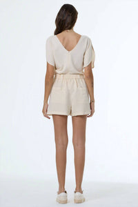 Young Fabulous & Broke - Flutter Short Sleeve Top