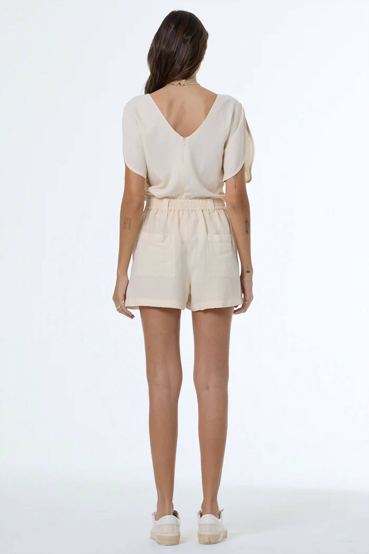 Young Fabulous & Broke - Flutter Short Sleeve Top
