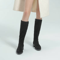 Bussola - Women's Alexis Suede Knee-high Boots