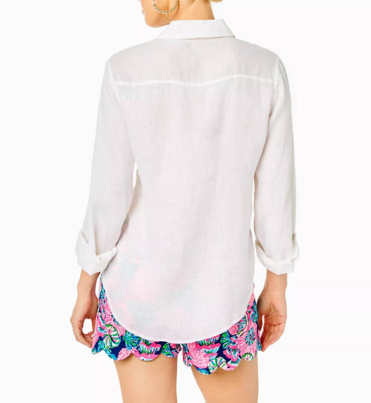 Lilly Pulitzer - Women's Sea View Button Down Top