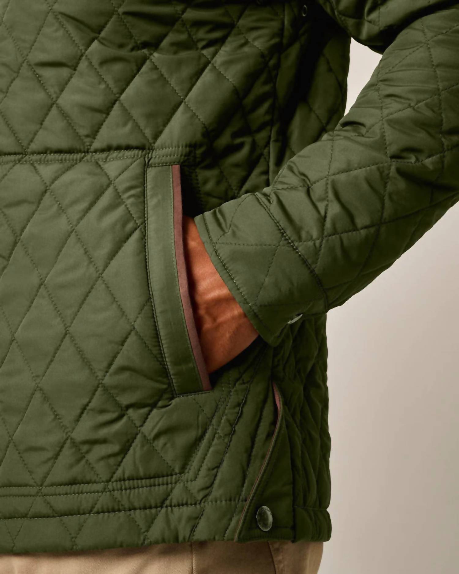 Johnnie-O - Juno Quilted Snap Jacket