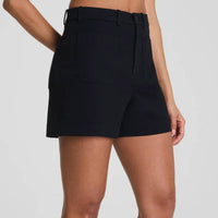 Spanx - Patch Pockets Twill Shorts