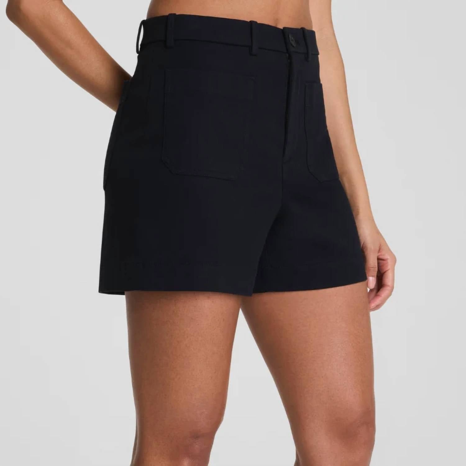 Spanx - Patch Pockets Twill Shorts