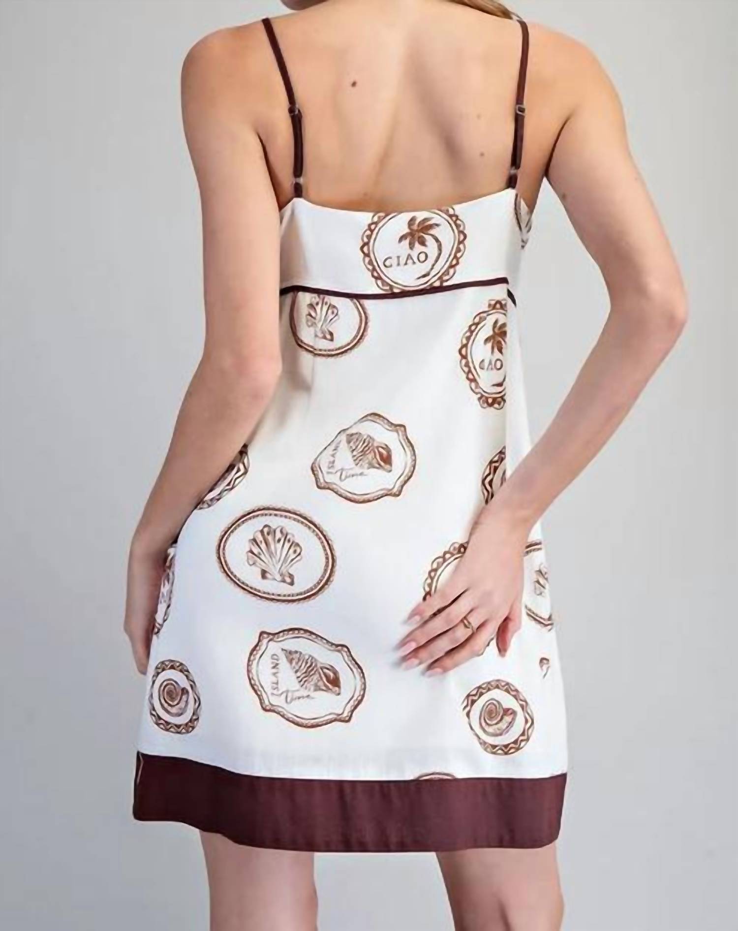 Ee:Some - Italian Summer Ciao Mini Dress