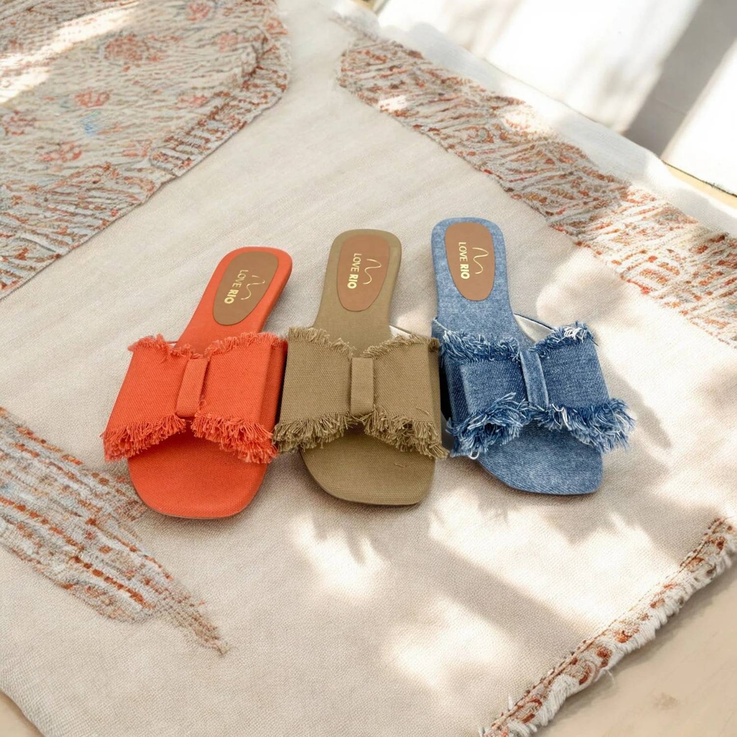 Love Rio - Women's Freya Threads Flat Sandal