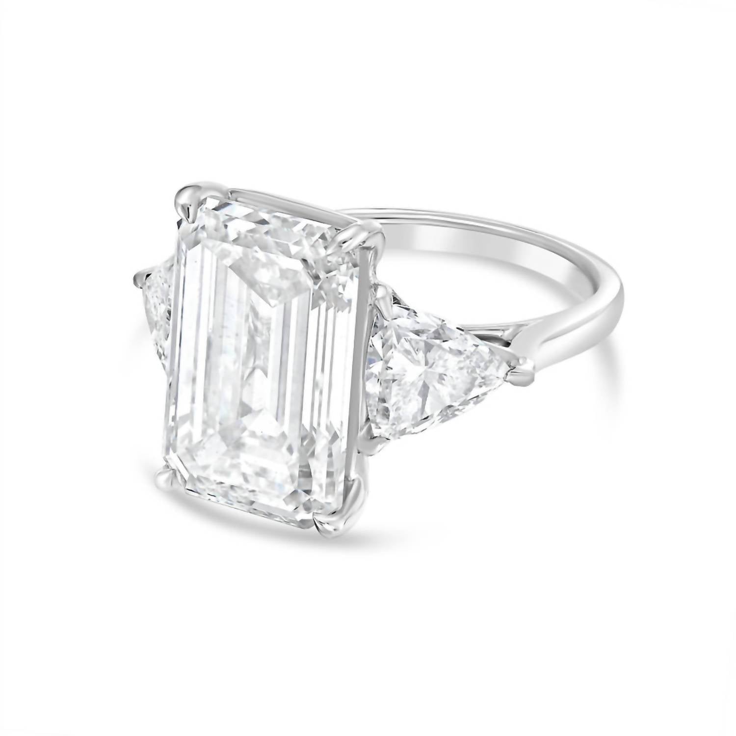 Diana M Jewels - Women's Emerald & Trillion Lab-Grown Diamond Jewelry (15.00 Ct) - Grand