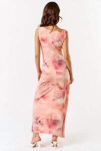 Blue Blush In Need Of Romance Knot Maxi Dress in need of romance knot maxi dress in pink - women's dress - alternate view