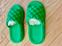 Bottega Veneta - Women's Quilted Leather Slippers
