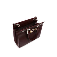 Gucci - Women's Zumi Grainy Leather Top Handle Bag