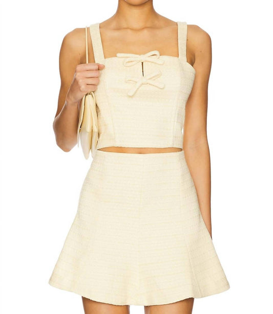 Astr - Kiona Tweed Top