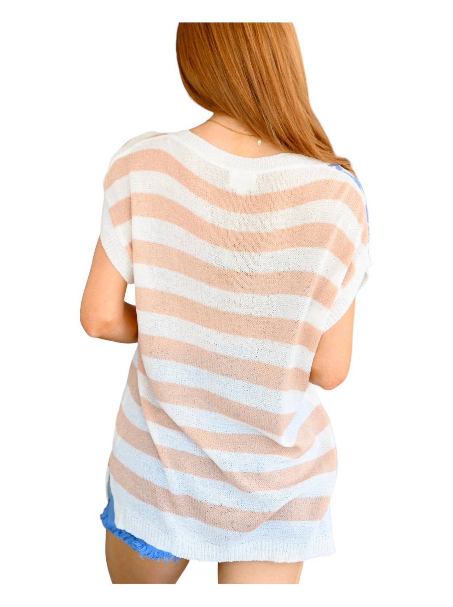 Bibi - Old Glory Sleeveless Sweater