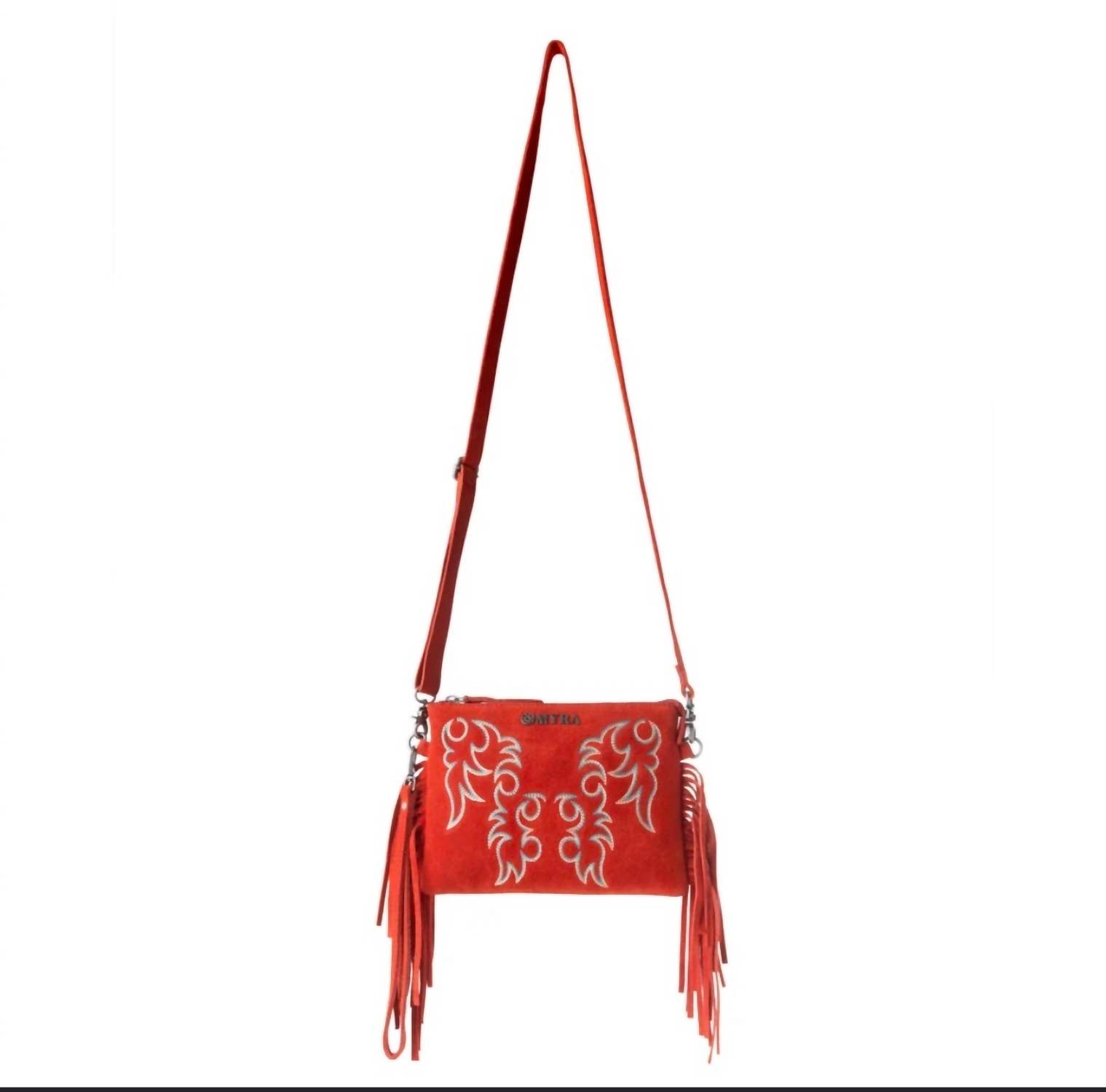 Myra Bag - Myra Boot Stitch Suede Bag