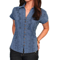 Scully - Cap Sleeve Blouse