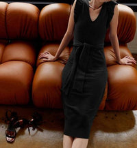 Nation Ltd - Oriana Ruffled Sash Dress