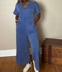 Umgee - Lindsey Knit Jumpsuit