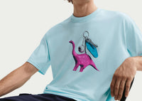 NIKE Dino Keychain T-shirt in glacier blue - men's t-shirt - view 4
