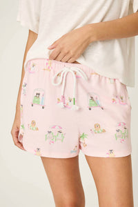 Pj Salvage - Pupcation Palms Sunnies & Sunshine PJ Shorts