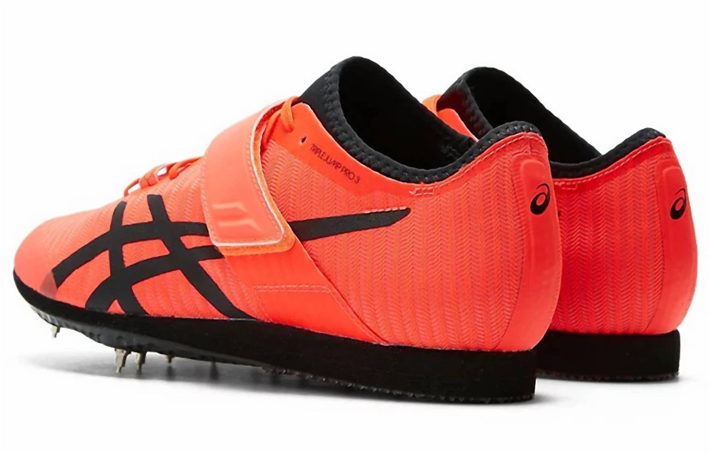 ASICS Men's Triple Jump Pro 3 Shoes in sunrise red black - men's shoe - view 4