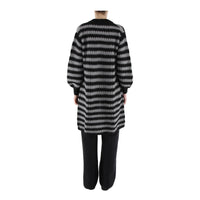 Luisa Cerano - Striped Long Wool Alpaca Sweater