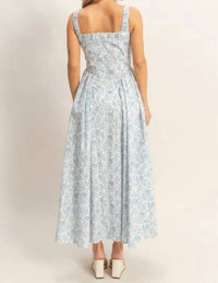 Hyfve - Floral Print Empire Waist Dress