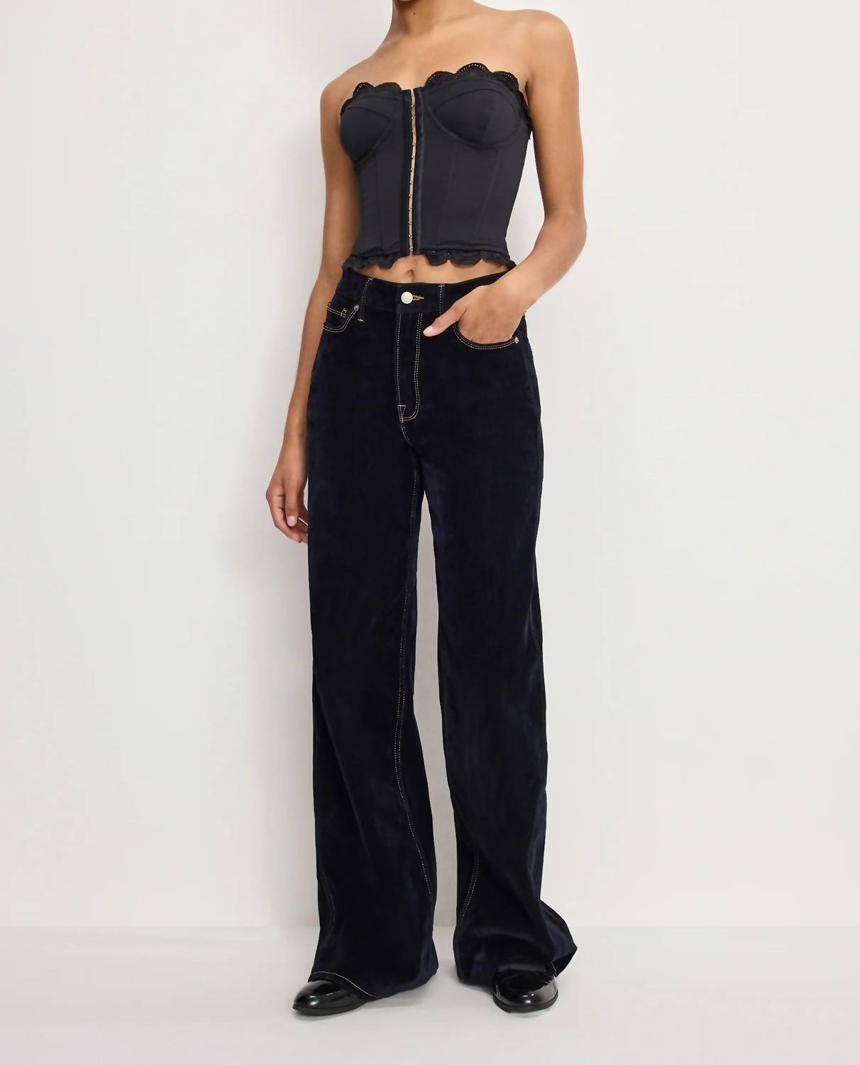 Good American - Bustier Crop Top